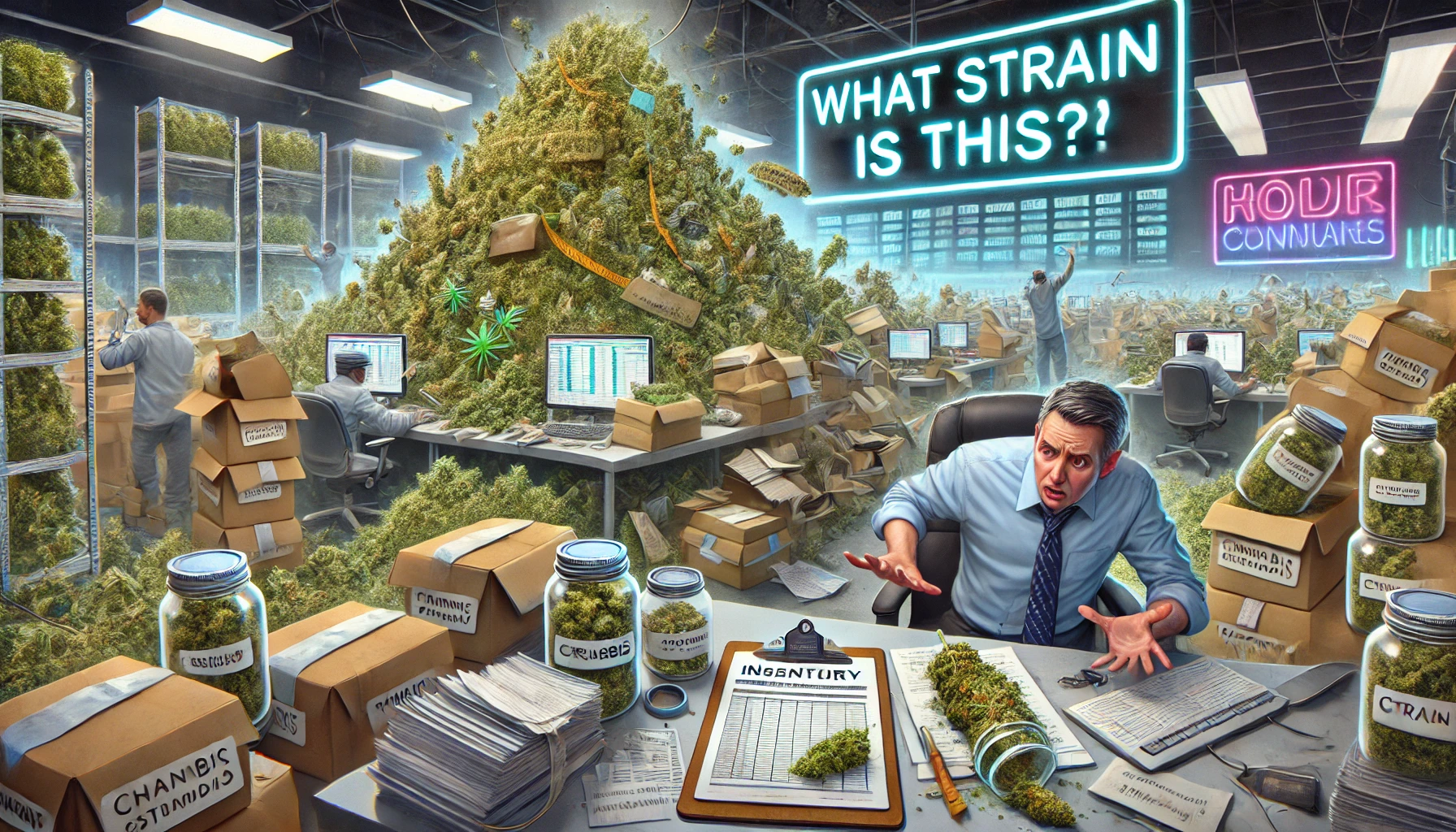 Inventory Overwhelm is Real - Take Control with Apexs Wholesale Cannabis Solutions.