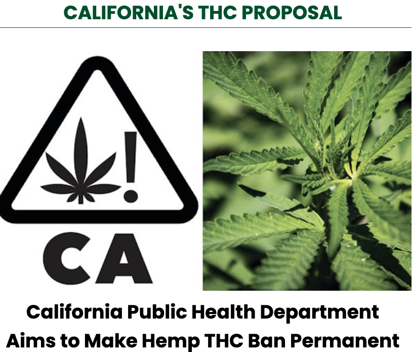 California Moves to Permanently Ban Hemp THC Products
