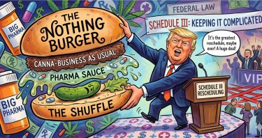 Trump's Schedule III Shuffle: A Nothing Burger With Pharma Sauce. Schedule 3, but just for state-legal medical marijuana?